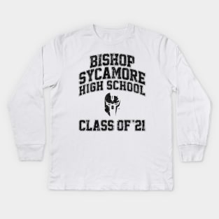 Bishop Sycamore High School Class of 21 (Variant) Kids Long Sleeve T-Shirt